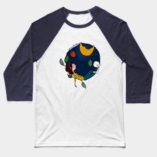 Lux in the moon Baseball T-Shirt